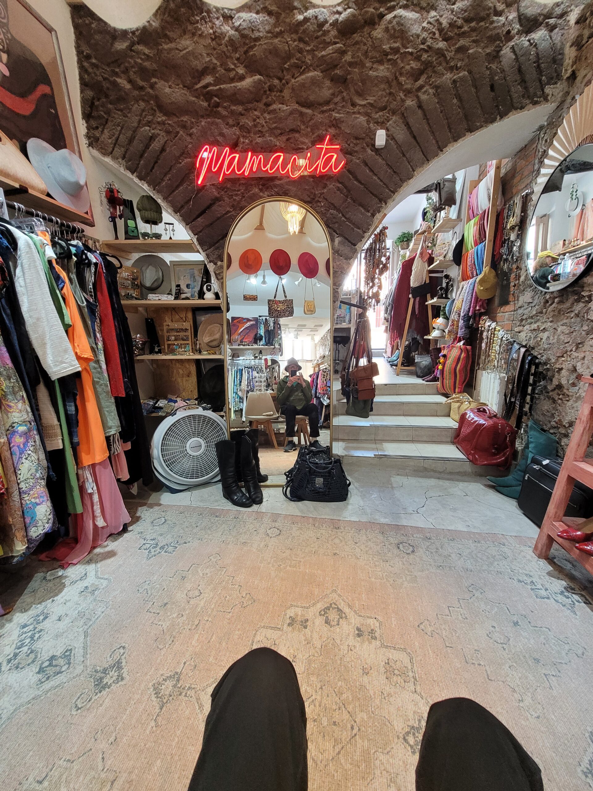 Me shopping for women's clothes